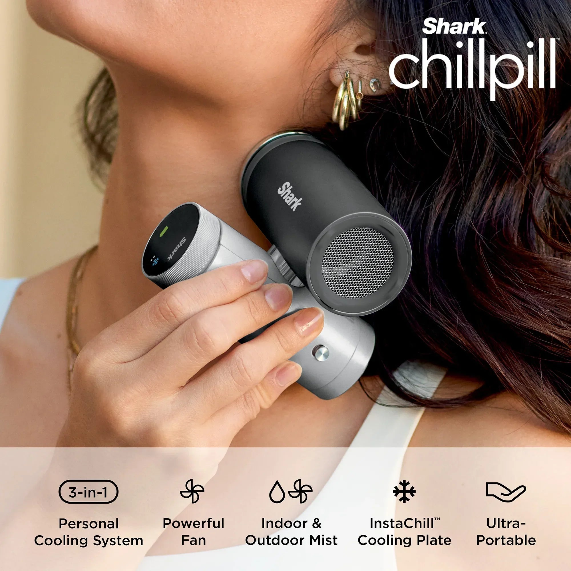 Shark ChillPill 3-in-1 Personal Cooling System